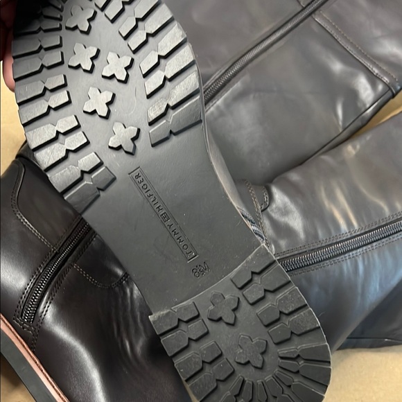NWOT Tommy Hilfiger Knee High Boots, Greyish Brown, 8.5 - Picture 11 of 15